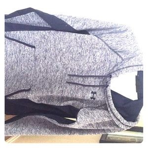 Navy blue underarmour sweater